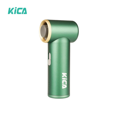 KICA 3000mAh Mini Turbo Jet Fan &ndash; Portable Handheld Cooling Appliance green