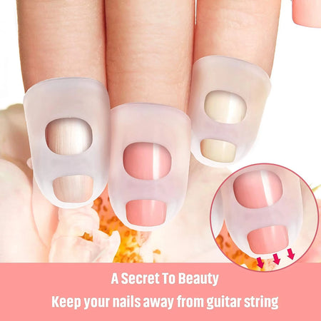 Miwayer Guitar Fingertip Protectors - Five Sizes Fit