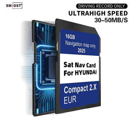 Navigation GEN2 GPS SD Card Compact 2.X &ndash; 2025 Maps