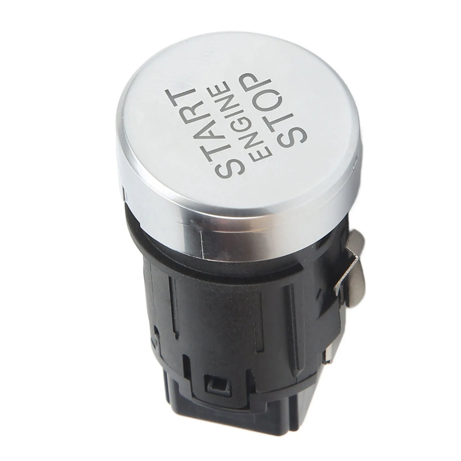 Botón de interruptor de arranque y parada del motor de acero ABS para Audi A4 A5 Q5 RS5 S4 S5