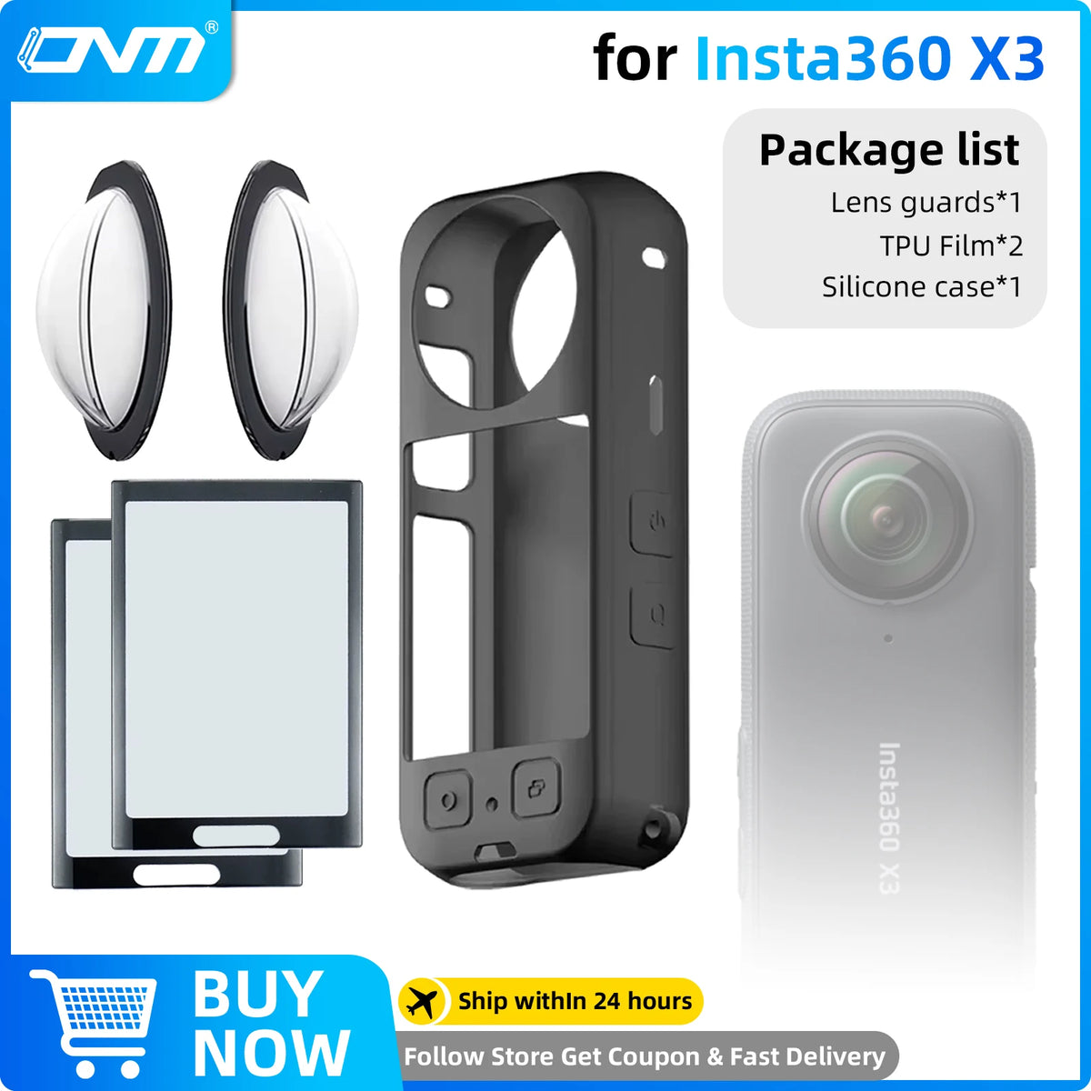 Insta360 X3 Accessories Set - All In One Protection Kit Set 5