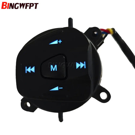 Steering Wheel Volume Control Switch Button Left With Backlight For Ford Fiesta MK7 MK8 Ecosport 2013 2014 2015 Car Accessories by InterCyprus Trading Ltd