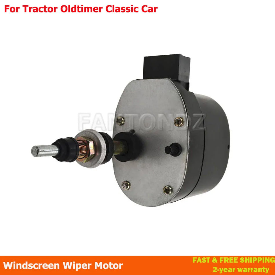 Univerzální 12V Stěrač Motor 105° Pro Traktor Loď RV Oldtimer Klasický