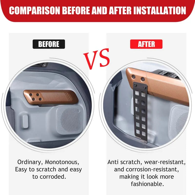 Ford Maverick 2022 Aluminum Alloy Black Door Panel Net