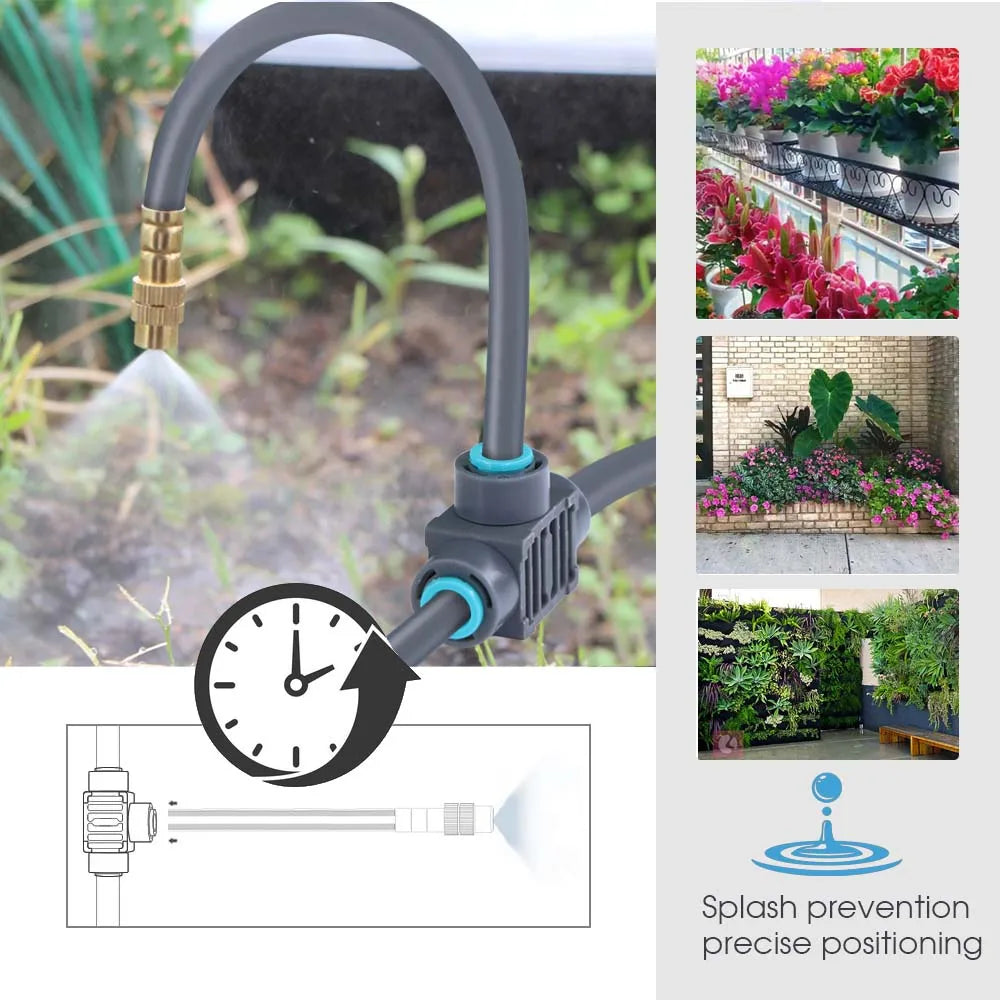 Dual Zone Smart LCD Garden Watering Timer &ndash; Rain Delay Ready
