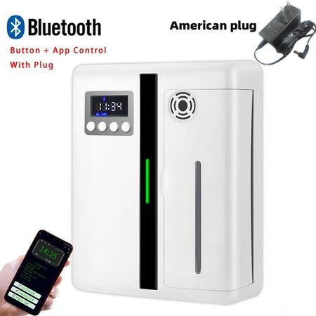 2025 NEW Air Purifier Wall Mount 160ml &ndash; Quiet Aroma White US(110V)