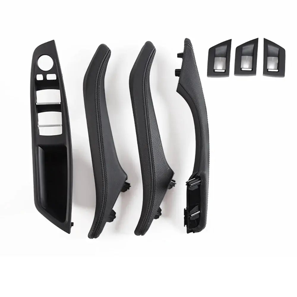 LHD RHD 7pcs Interior Door Armrest Panel Pull Handle With Leather Outer Cover For BMW 5 Series F10 F11 520i 523i 525i 528i 535i by InterCyprus Trading Ltd