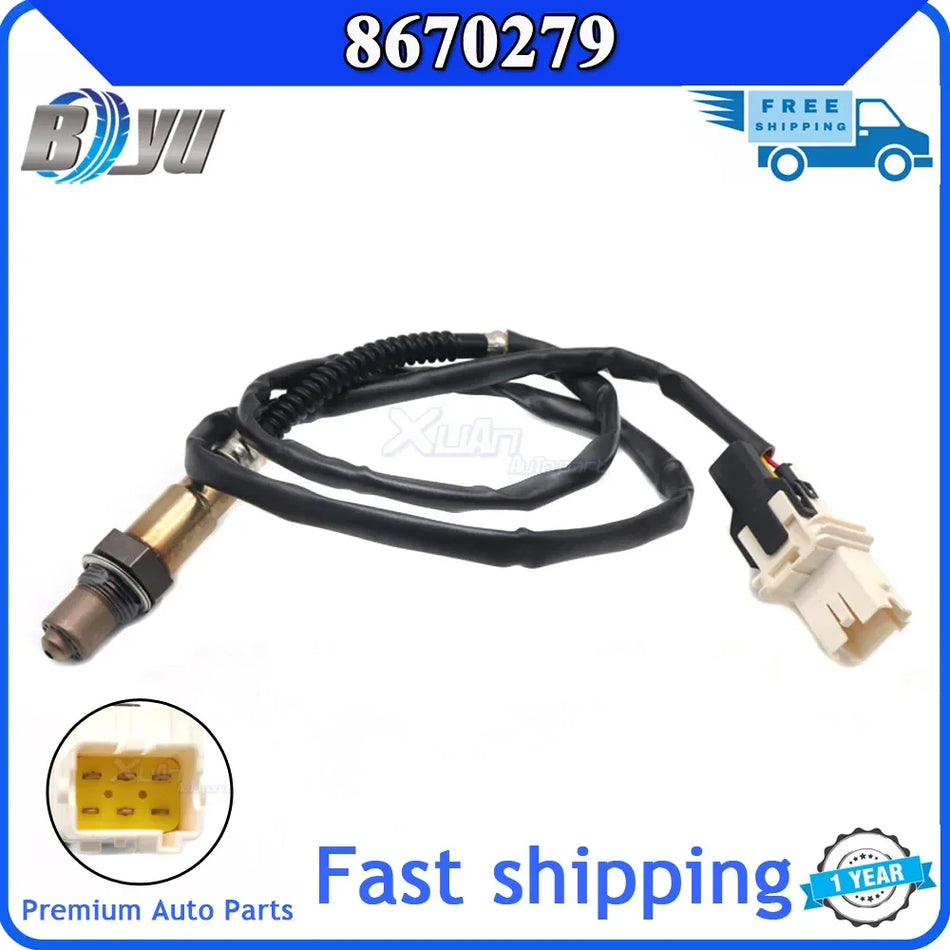 Volvo S80 ve XC90 için Oksijen Sensörü 2345703 Isıtmalı Lambda O2 Sensörü Volvo ile Uyumlu