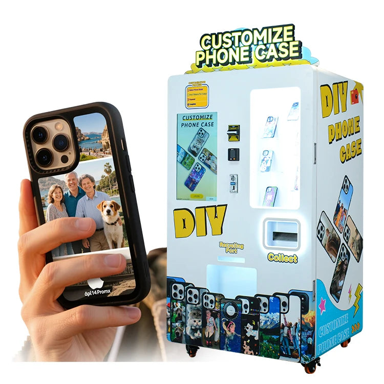 ODM Stainless Steel Phone Case Vending Machine &ndash; SDK Enabled