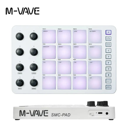 M-VAVE SMC-PAD Pro MIDI Controller &ndash; Low Latency Pad