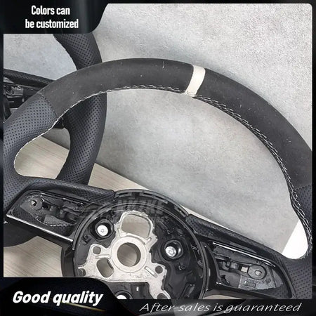 For Audi A4 B9 A3 8Y RS3 RS4 S3 S4 Customizable Steering Wheel - Performance Accessories for Specific Models by InterCyprus Trading Ltd