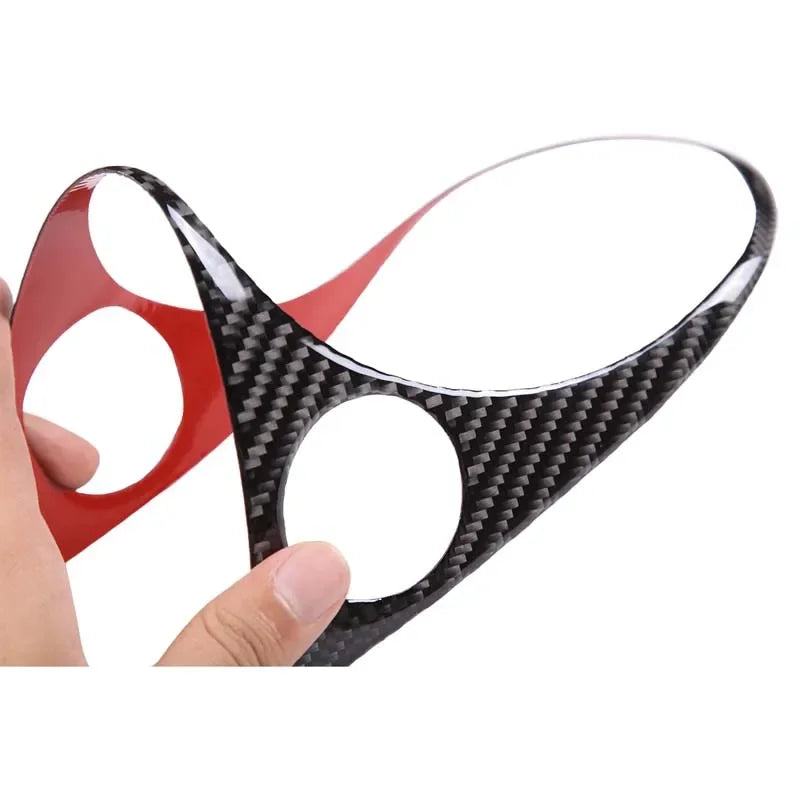 Adesivo Pannello Cambio in Fibra di Carbonio Morbida Fiat Abarth 500