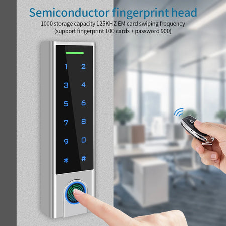 WS2-HF3-EM &ndash; Wireless Door Access Kit With Biometric RFID