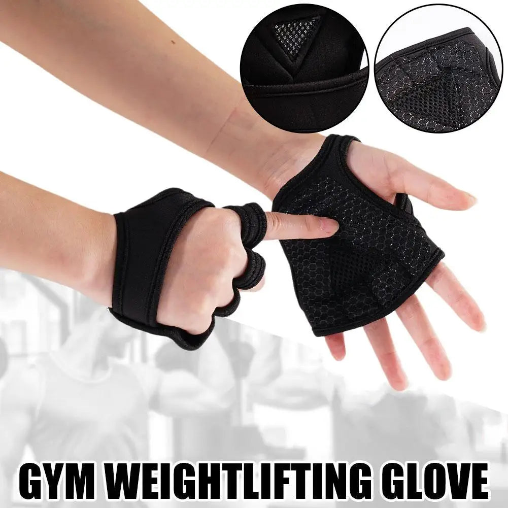 2PC Women Non-Slip Weightlifting Gloves - Durable &amp; Comfortable