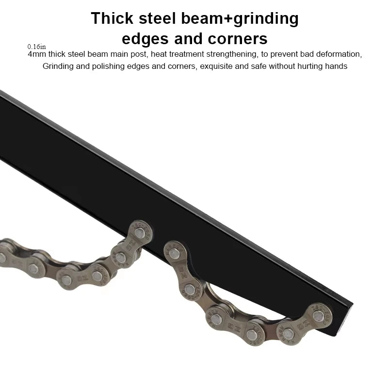 Bicycle Flywheel Removal Tool Kit with Cassette Wrench, 12 Teeth