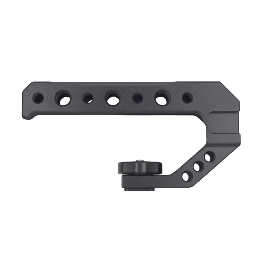 DSLR Camera Top Handle Grip | Mirrorless Stabilizer Accessory with Cold Shoe Adapter Black / CHINA
