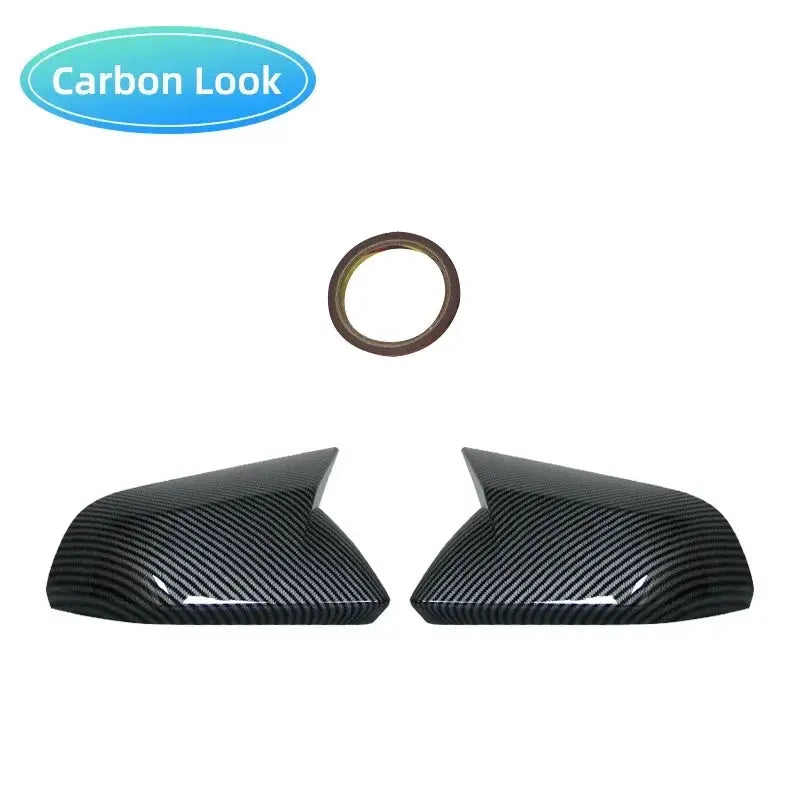 For Ford Mustang 2015-2022 1Pair Rearview Mirror Cover Case Car Side Rear View Mirror Shell Cover by InterCyprus Trading Ltd