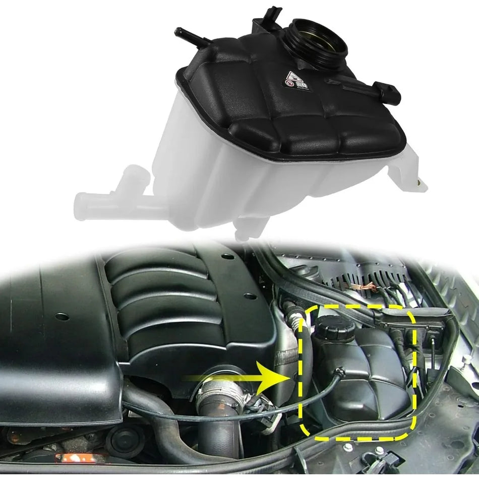 Engine Coolant Reservoir Tank With Cap for Mercedes-Benz W166 ML250 ML400 ML350