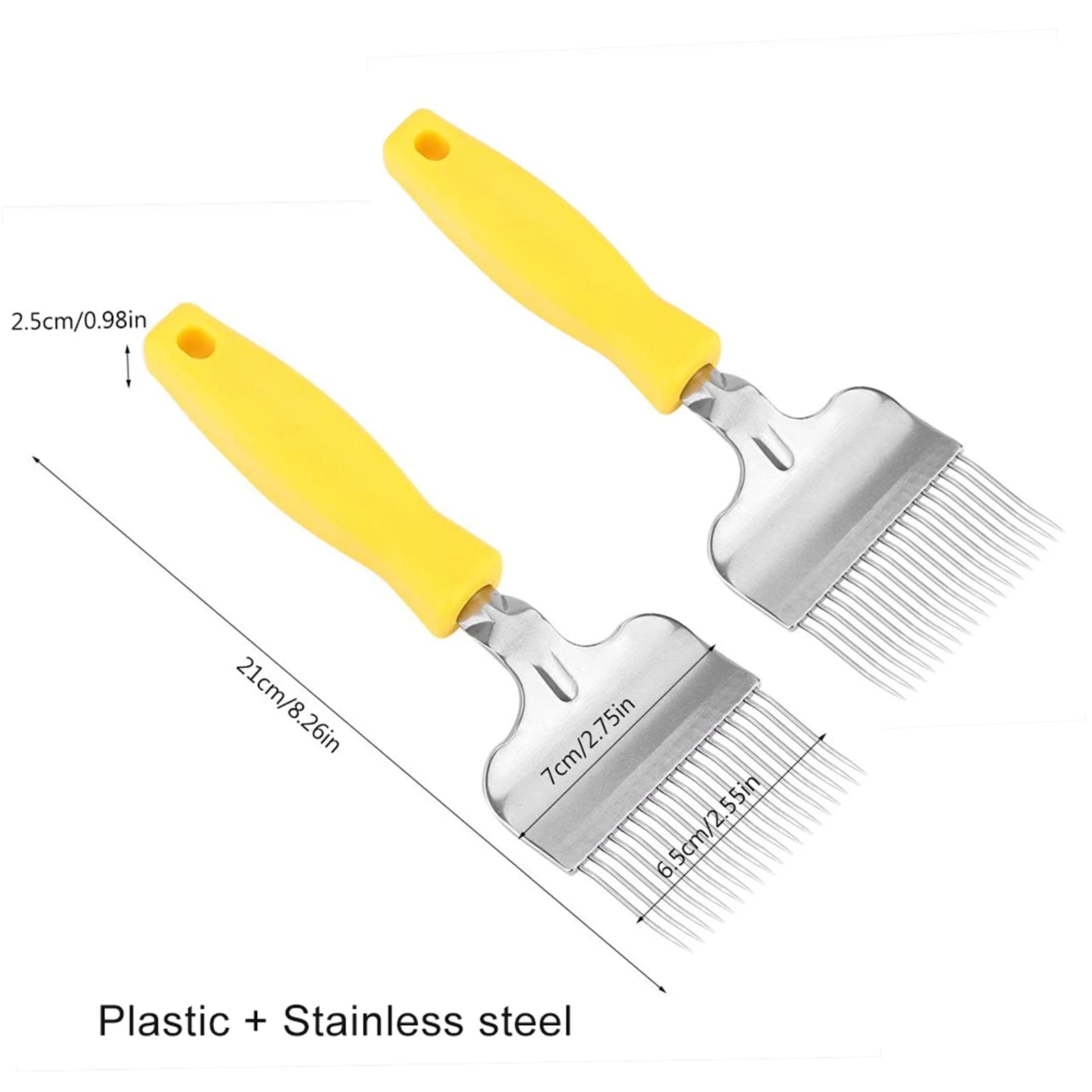 Stainless Steel Beekeeping Uncapping Fork &ndash; Sturdy Build