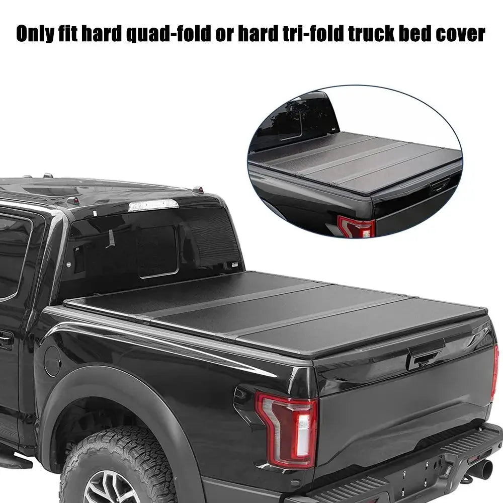 Truck Tonneau Cover Replacement Part Kit for Hard Tri-fold & Quad-fold Truck Cover Include Nut T-Bolt Front Clamp, Rear Clamp by InterCyprus Trading Ltd