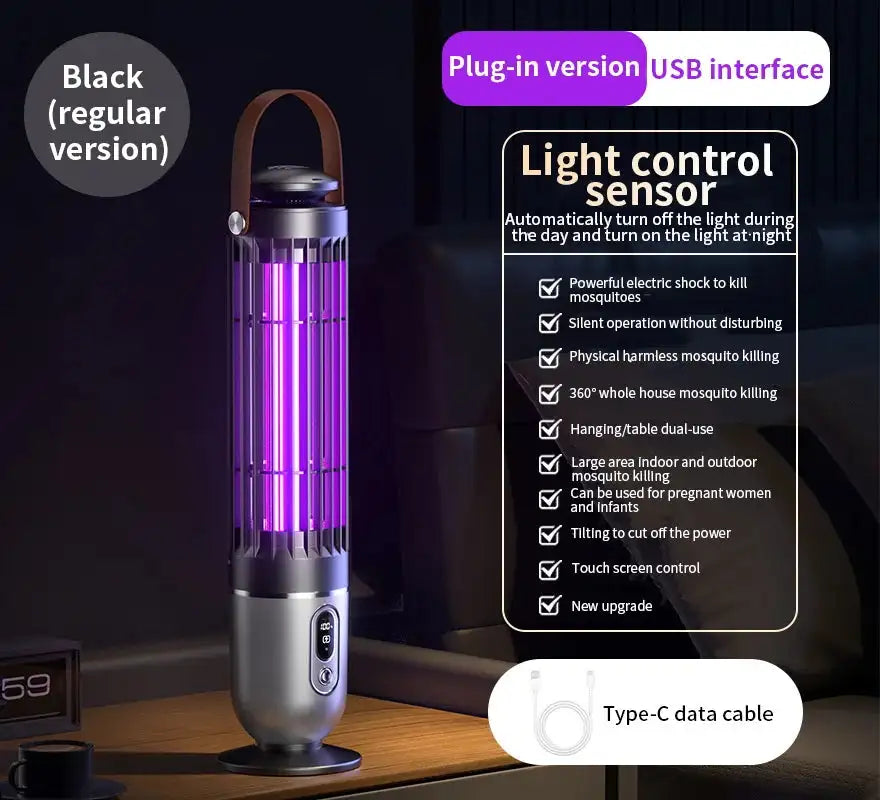 Portable USB Electric Mosquito Killer Lantern Outdoor plug / United States