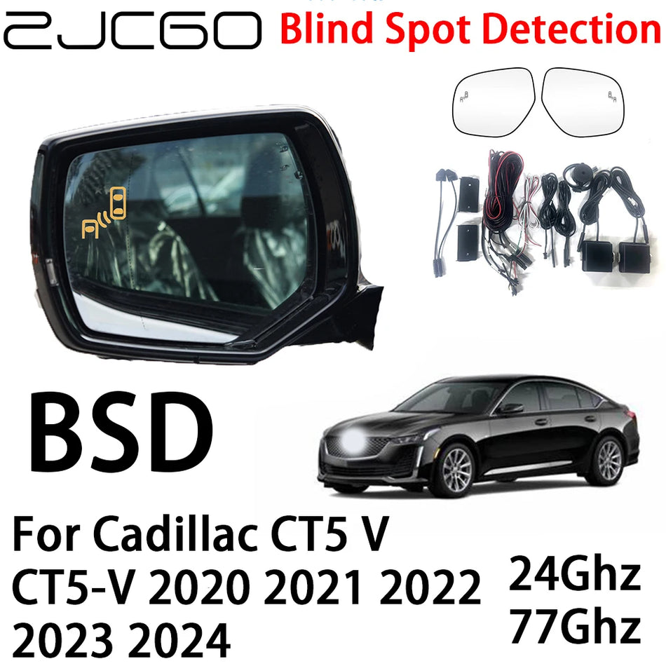 Système d'avertissement radar BSD Cadillac CT5 pour la détection des angles morts