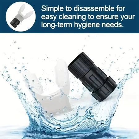 Breathing Trainer Mouthpiece - Adjustable Deep Respiratory