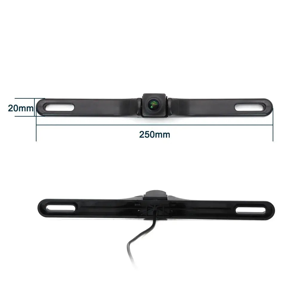 180 Degrees 4K 1080P Car Rear View Camera AHD Waterproof Small License Plate Frame Night Vision CCD Backup Car Reversing Camera by InterCyprus Trading Ltd