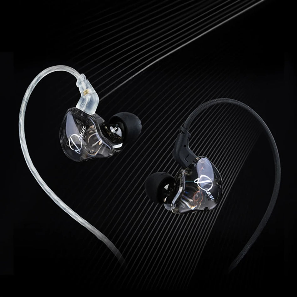 Bedrade Oordopjes met Actieve Geluidsisolatie, HiFi Bass In-Ear Monitoren