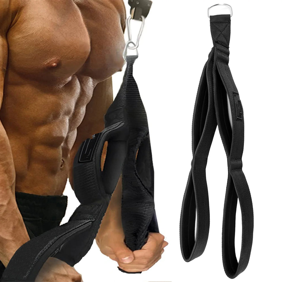 Adjustable Tricep Rope &amp; Bicep Training Equipment for Home Gym