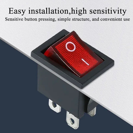 KCD1 Snap-In Boat Rocker Switch &ndash; Reliable On Off Functionality