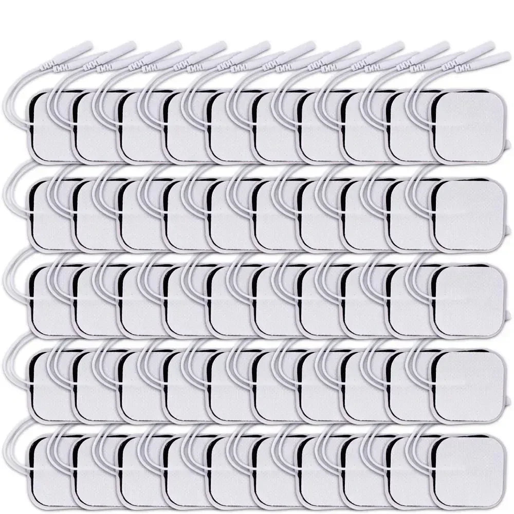 TENS Electrodes Pads &ndash; Self-Adhesive Replacement Patches 100pcs 4x4cm