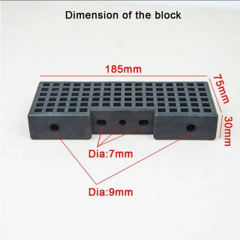 Kayak Motor Mount Kit - Durable Trolling Block Board Accessory
