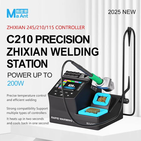 MAANT C210 Soldering Station &ndash; Fast Heat For Phone Repair