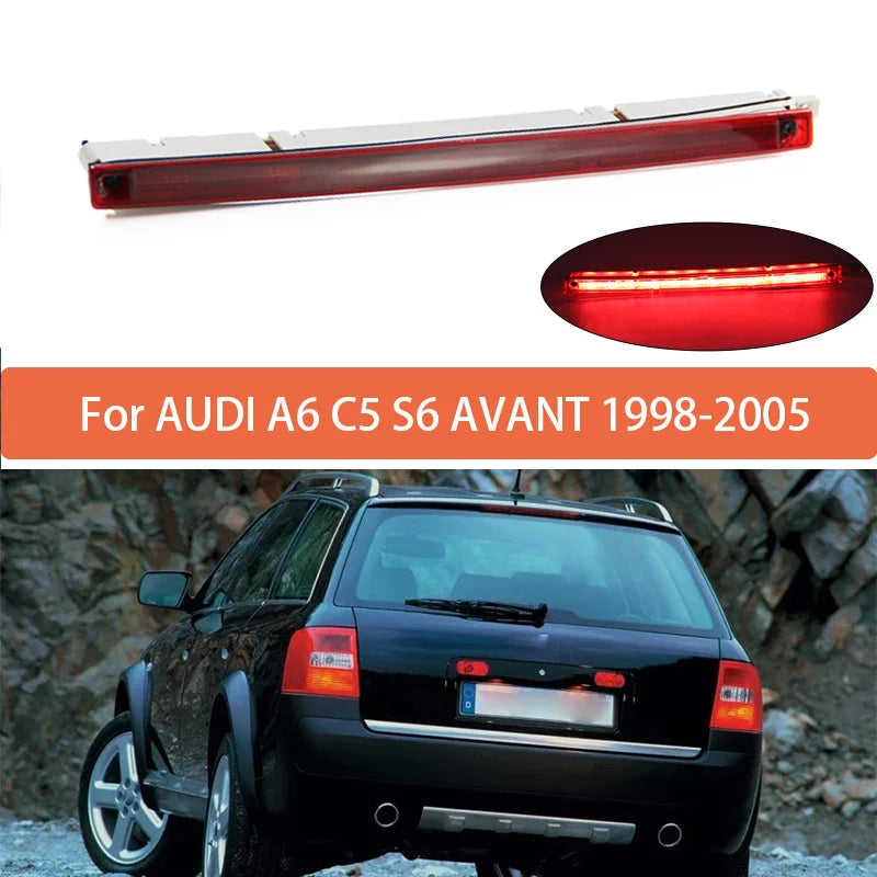 LED Third Brake Light For Audi A6 C5 S6 Avant 1998-2005