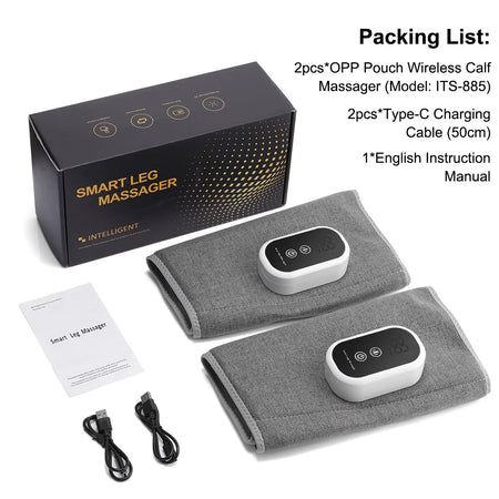 Electric Leg Massager Air Compression Calf &ndash; Three Modes New Version-2pcs