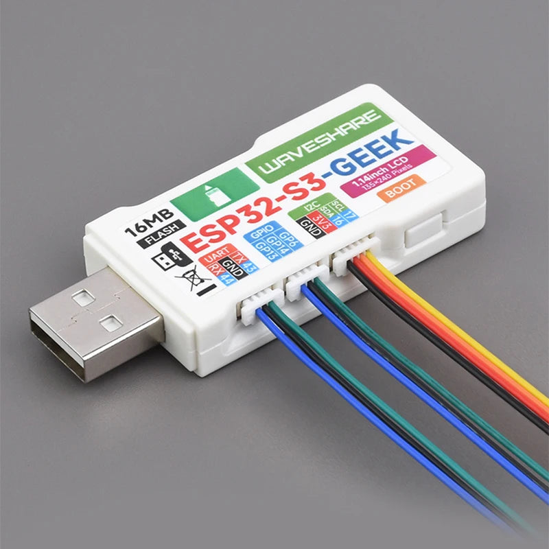 ESP32-S3 GEEK Development Board &ndash; Versatile WiFi and Bluetooth Connectivity