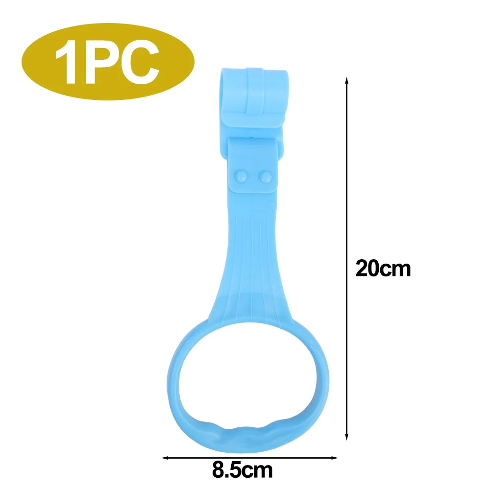 Children's Playpen Pull Ring for Crib - Baby Stand &amp; Toddler Arm Strength Aid blue