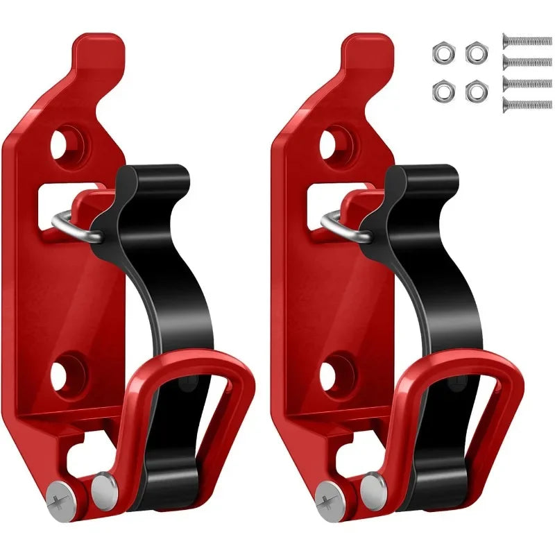Kit de montage de pelle de porte-vélos de toit Glb à libération rapide, montable au mur, pack de 2