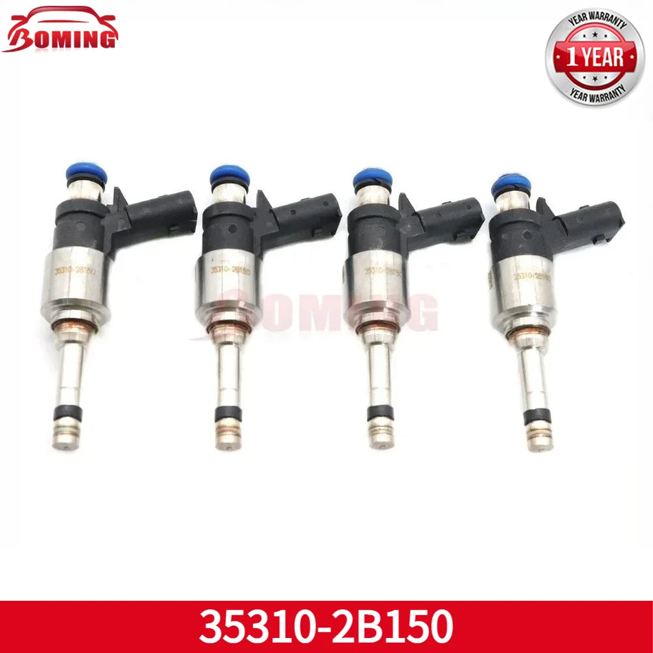Juego de Inyectores de Combustible para Kia Rio Soul, Hyundai Accent 1.6L