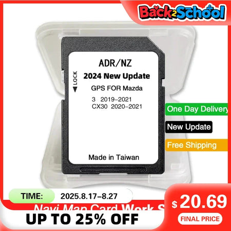 Mazda 3 CX-30 GPS SD Card Australia NZ Map 2024 - New Maps CHINA / for Mazda 3 CX30 ANZ