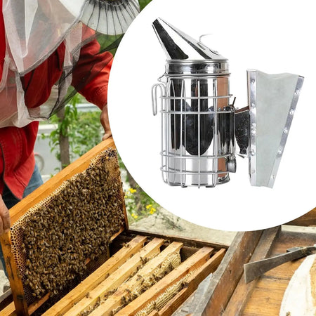 Bee Hive Smoker With Heat Shield &ndash; Sturdy Fogging Machine Default Title