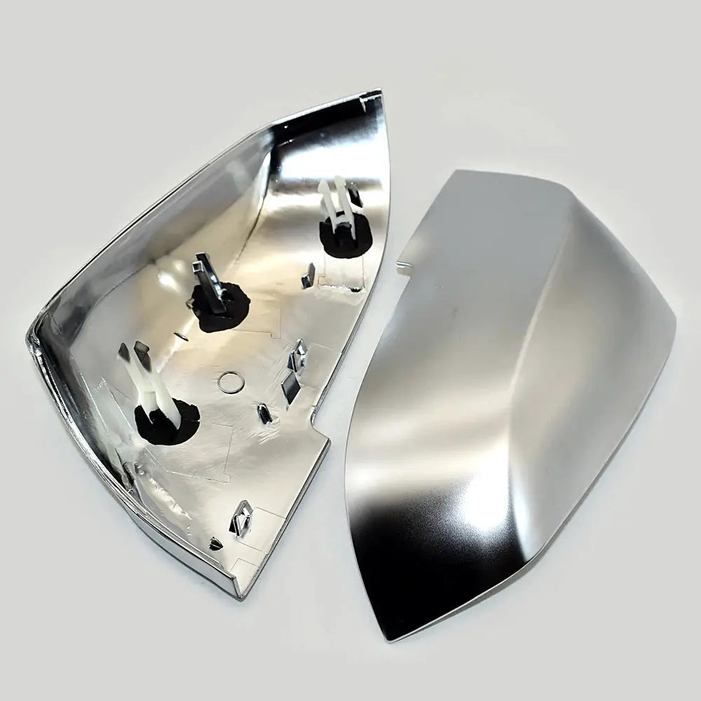 Matte Chrome Side Mirror Covers For BMW 1 2 3 4 Series F20 F30 F31 F22 F33 E84 by InterCyprus Trading Ltd