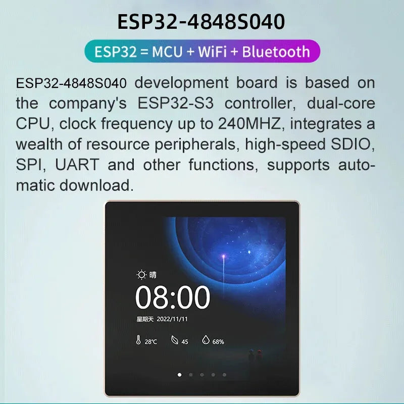 ESP32-S3 Smart Display &ndash; WiFi and Bluetooth Enabled LCD Module
