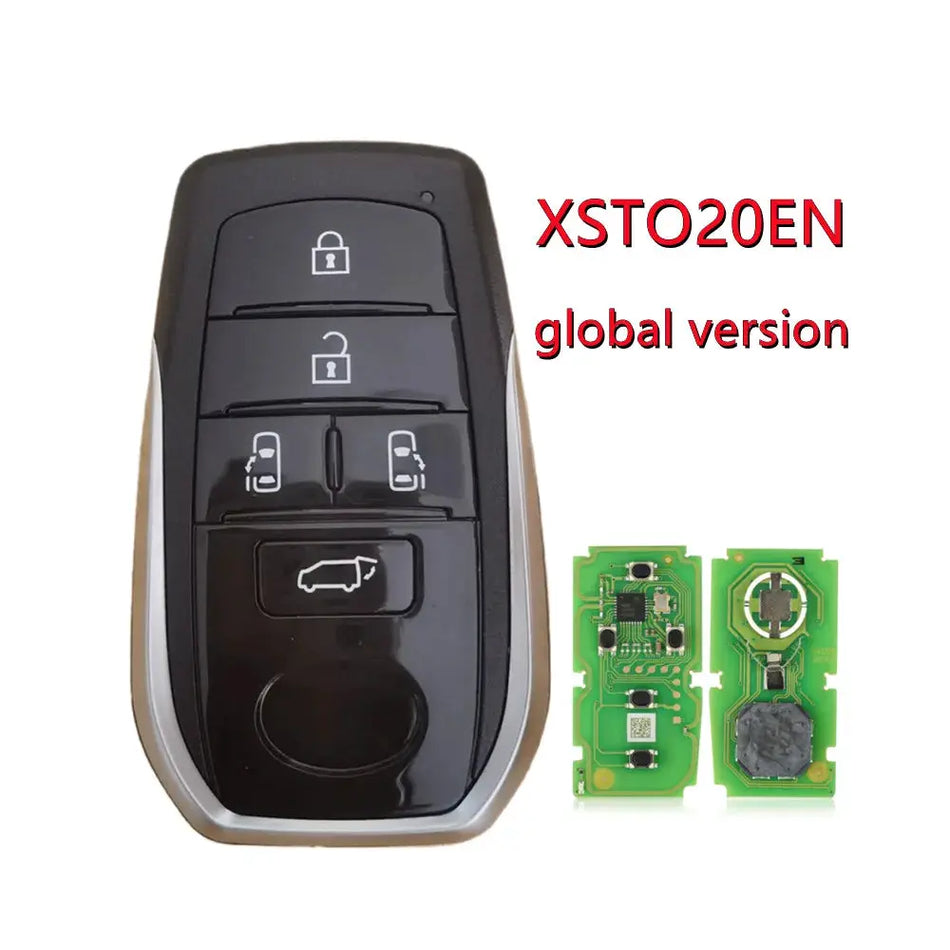 1pcs XSTO20EN Xhorse VVDI Universal Smart Key TOY.T XM38 Smart Key For New Alphard/Vellfire With 5 Buttons by InterCyprus Trading Ltd