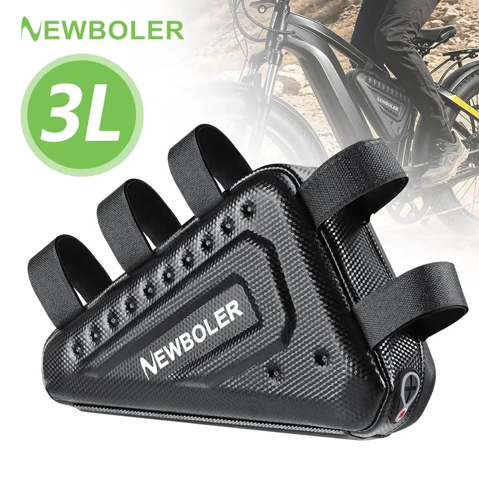 Waterproof E-Bike Triangle Battery Bag EVA Frame Storage MTB