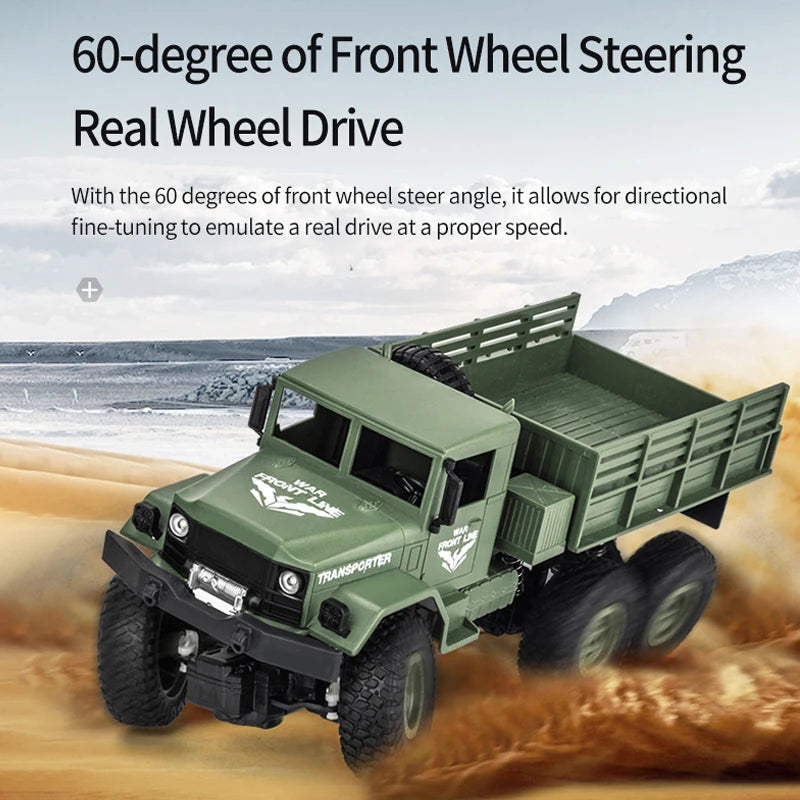 JJRC RC Car &ndash; Remote Control Military Off-Road Vehicle