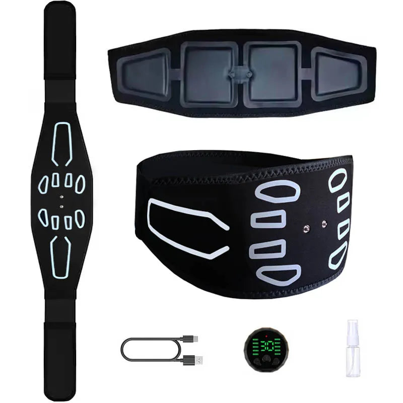 Ζώνη Εκπαίδευσης Κοιλιακών για Τόνωση Κοιλιακών, Έξυπνος Μασάζ Μέσης, Home Gym