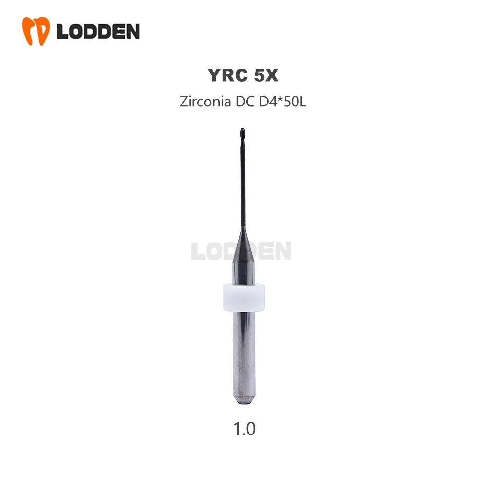 YRC 5X Milling Burs &ndash; Precision Grinding for Zirconia PMMA