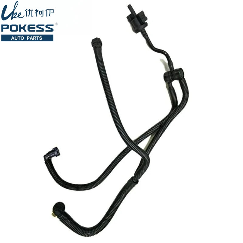 Carbon Canister Solenoid Valve Assembly with Tube for Ford Mustang 2015-2020 2.3